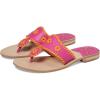 Magenta/Orange Peel Nappa