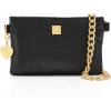 Black Python Leather