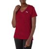 League Red (626)/Metallic Silver