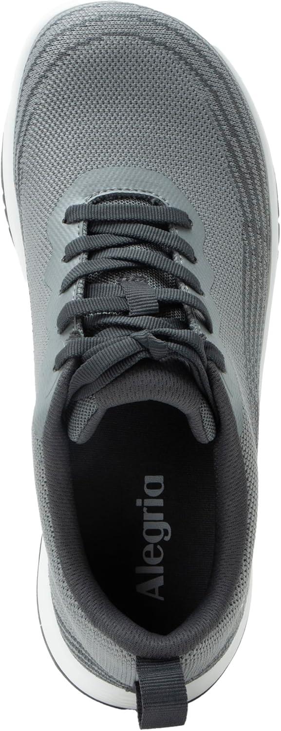 image:imageAlegria Women In8 Sneakers Wide Toe Box Natural Toe Shape Supportive Athletic ShoesGrey