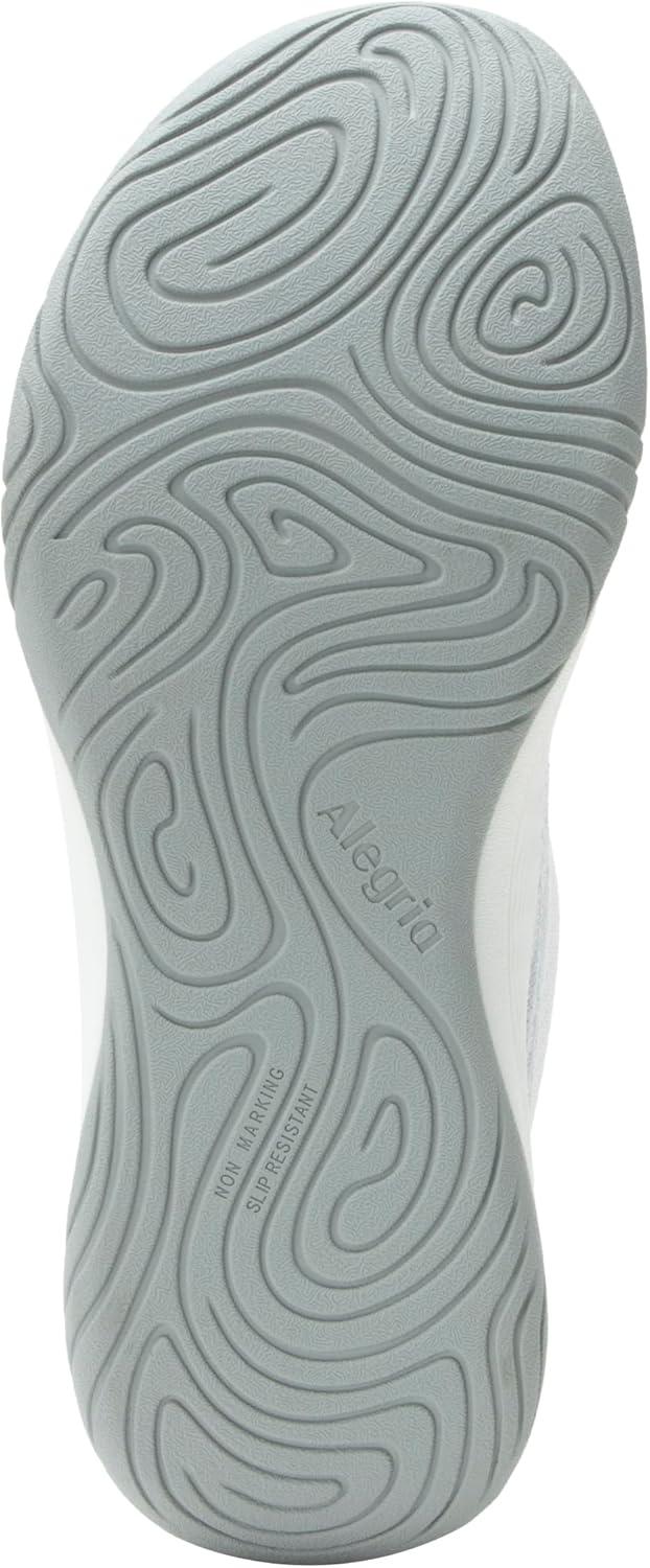 image:imageAlegria Women In8 Sneakers Wide Toe Box Natural Toe Shape Supportive Athletic ShoesWhite