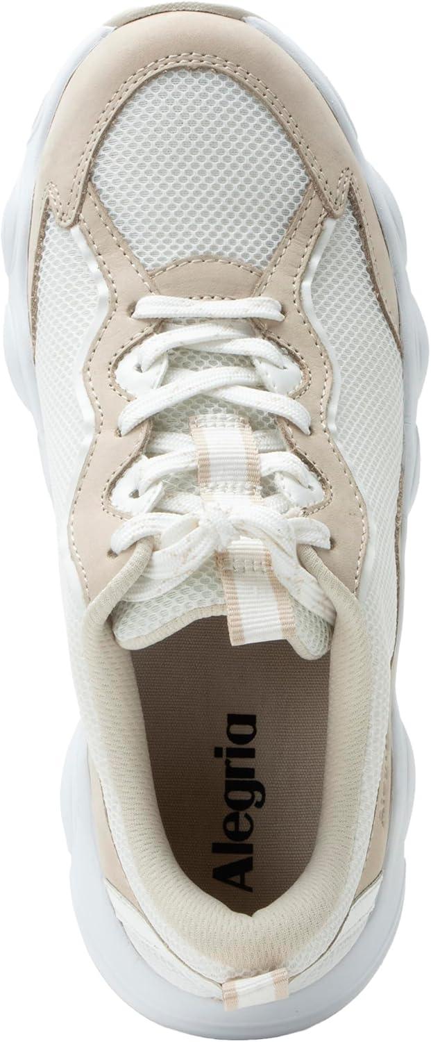 image:imageAlegria Womens Sleek Joy Fashion Casual Sport Slipon SneakerEcru