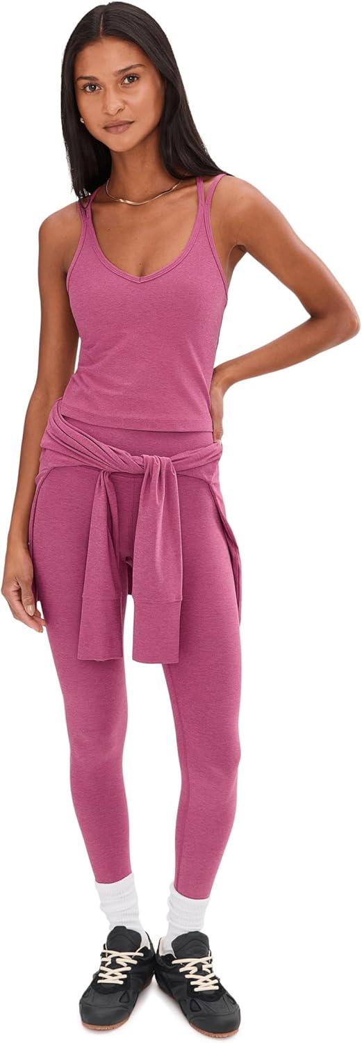 image:imageBeyond Yoga Womens Spacedye Get Across TankSmooth Mauve Heather