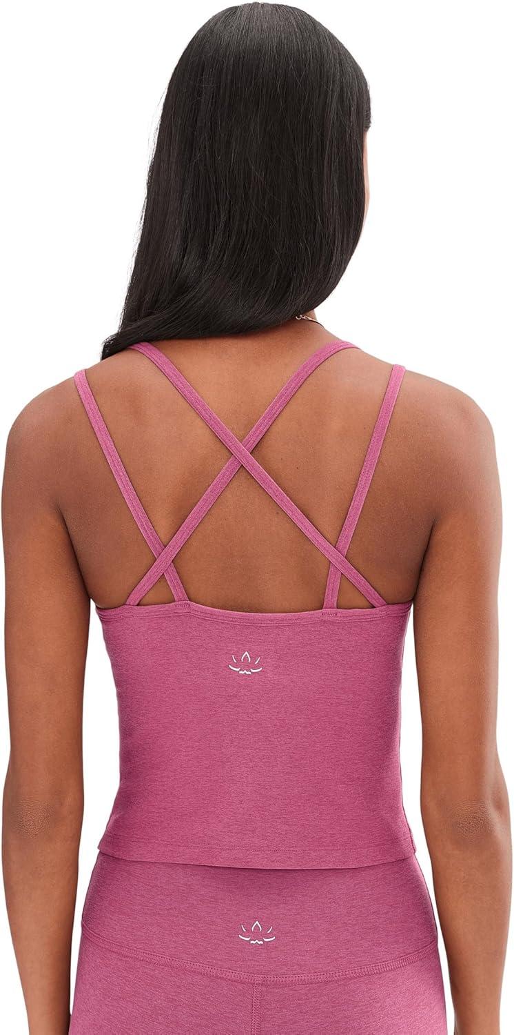 image:imageBeyond Yoga Womens Spacedye Get Across TankSmooth Mauve Heather