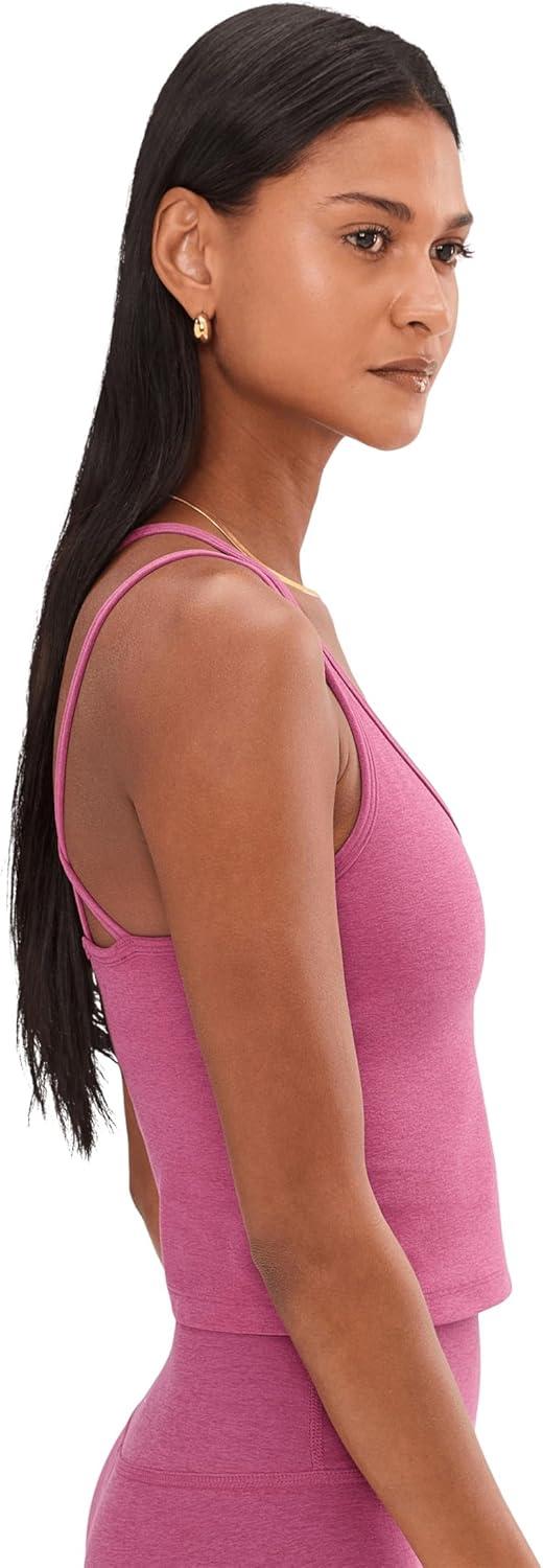 image:imageBeyond Yoga Womens Spacedye Get Across TankSmooth Mauve Heather