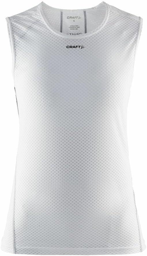 image:imageCraft Womens Cool Mesh Superlight Sleeveless Skiing Cycling Base Layer ShirtWhite 1