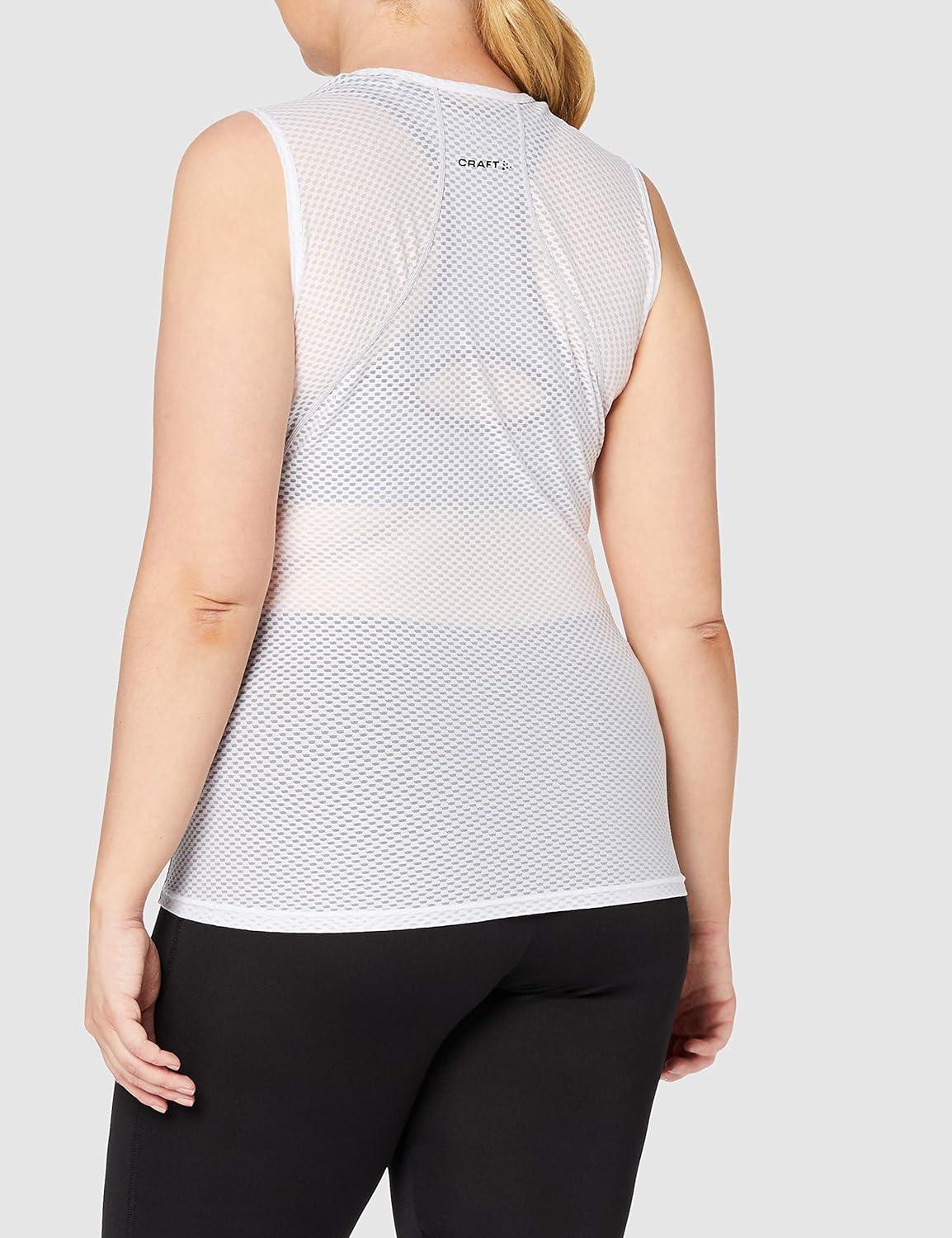image:imageCraft Womens Cool Mesh Superlight Sleeveless Skiing Cycling Base Layer ShirtWhite