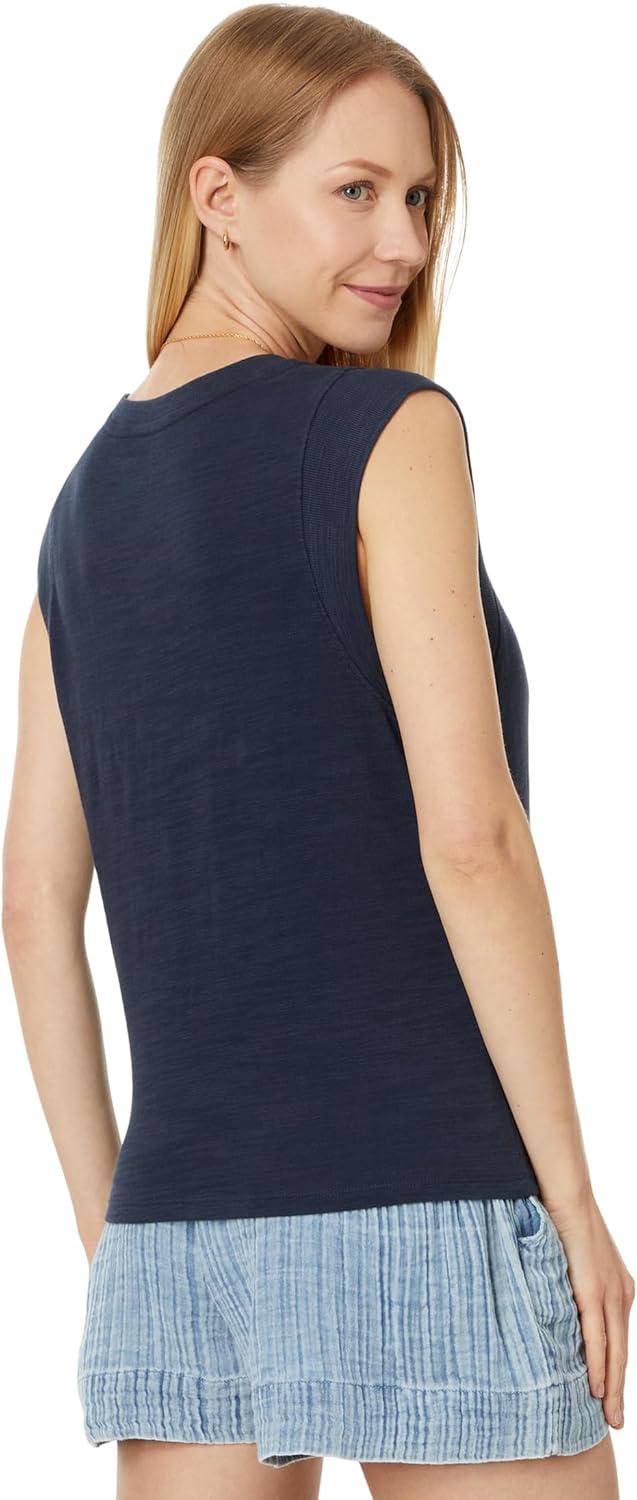 image:imageFaherty Womens Heritage Slub Muscle TankNavy Blazer