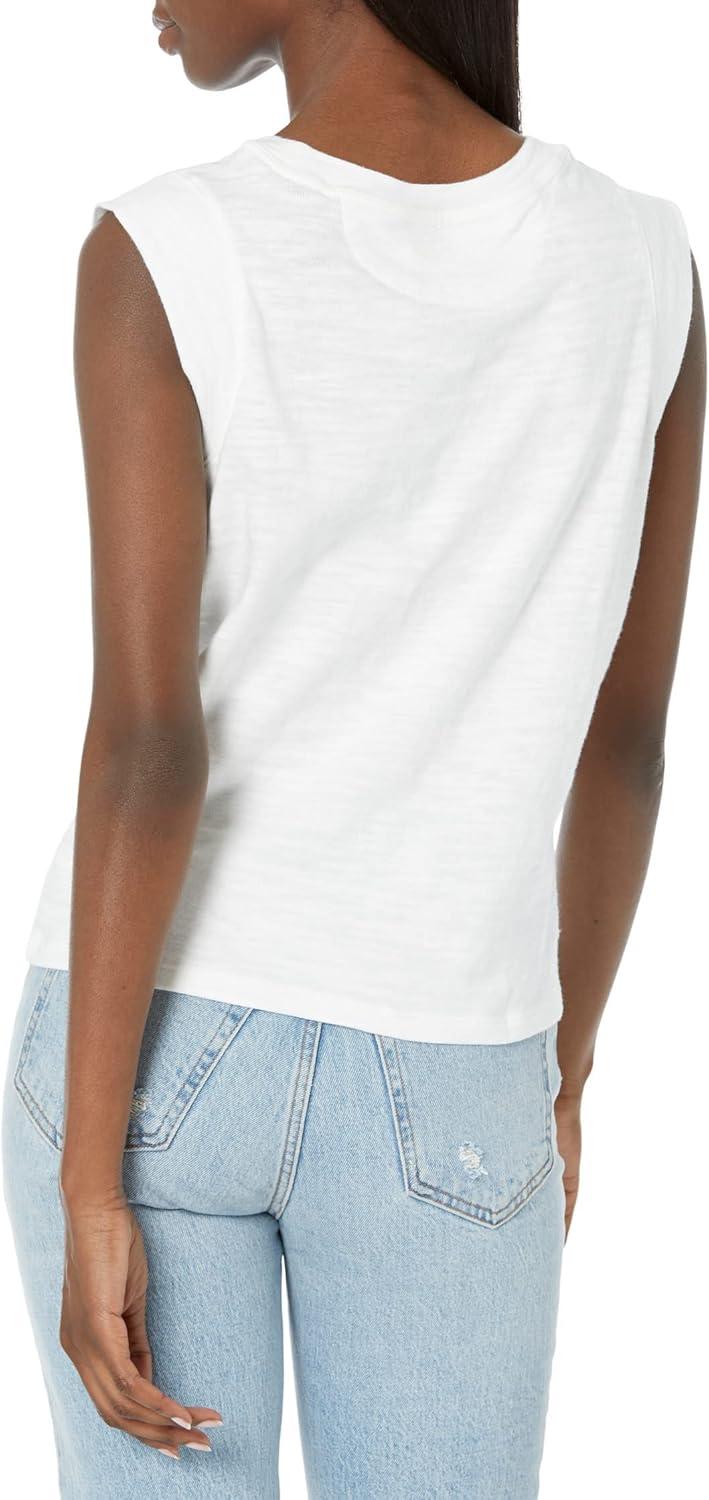 image:imageFaherty Womens Heritage Slub Muscle TankWhite