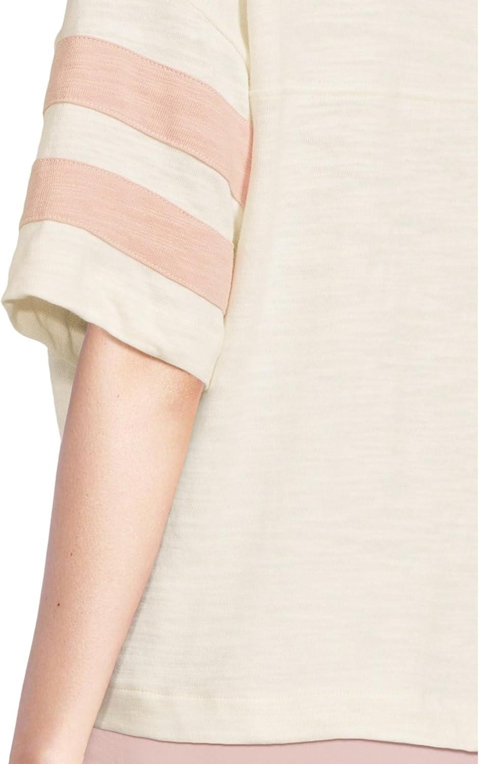 image:imageFaherty Womens Sunwashed Slub Varsity TeePink Varsity