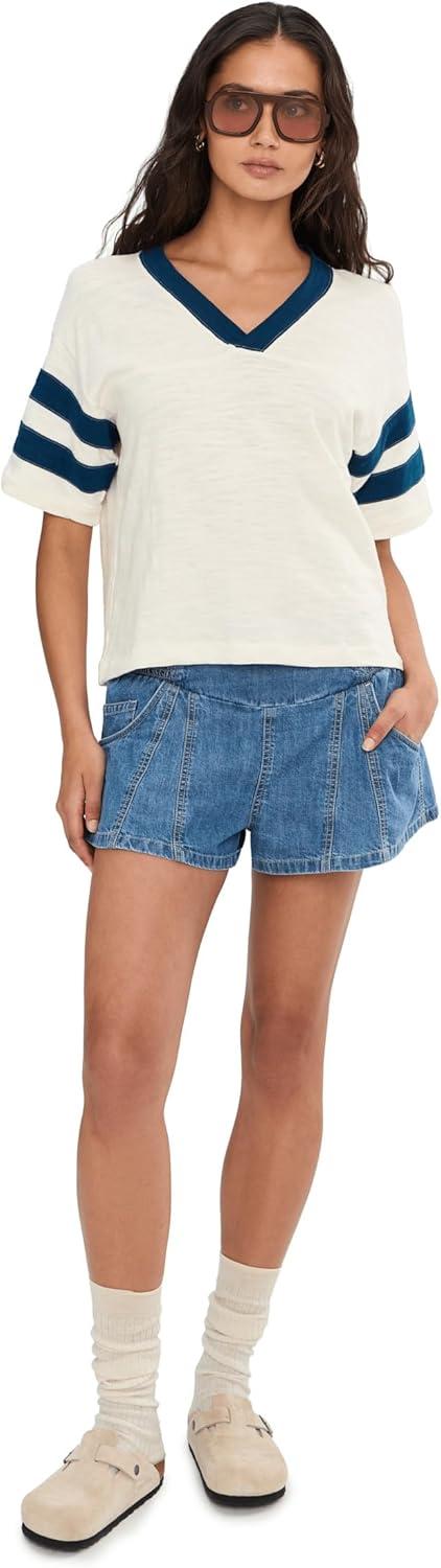 image:imageFaherty Womens Sunwashed Slub Varsity TeeTitan Varsity