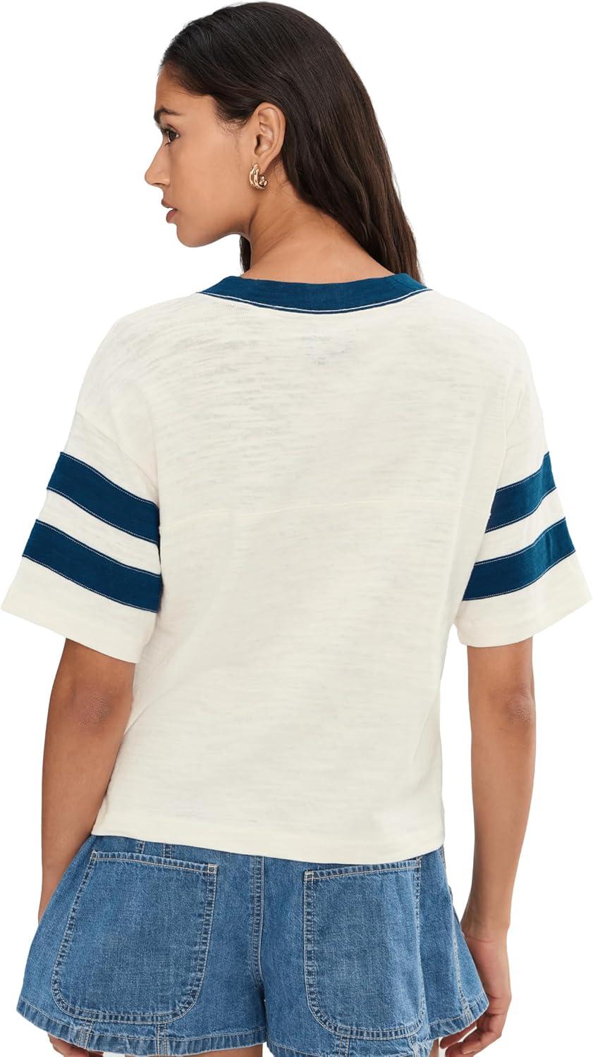 image:imageFaherty Womens Sunwashed Slub Varsity TeeTitan Varsity