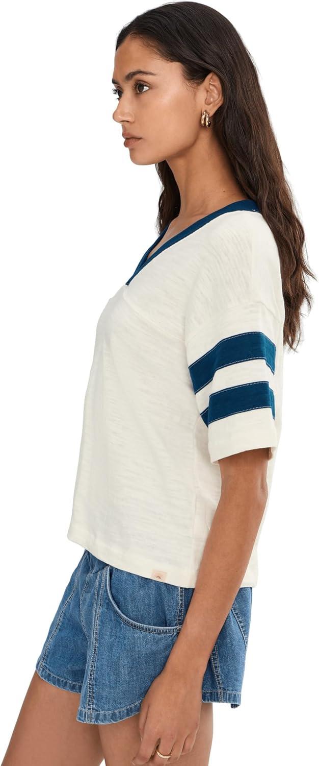 image:imageFaherty Womens Sunwashed Slub Varsity TeeTitan Varsity