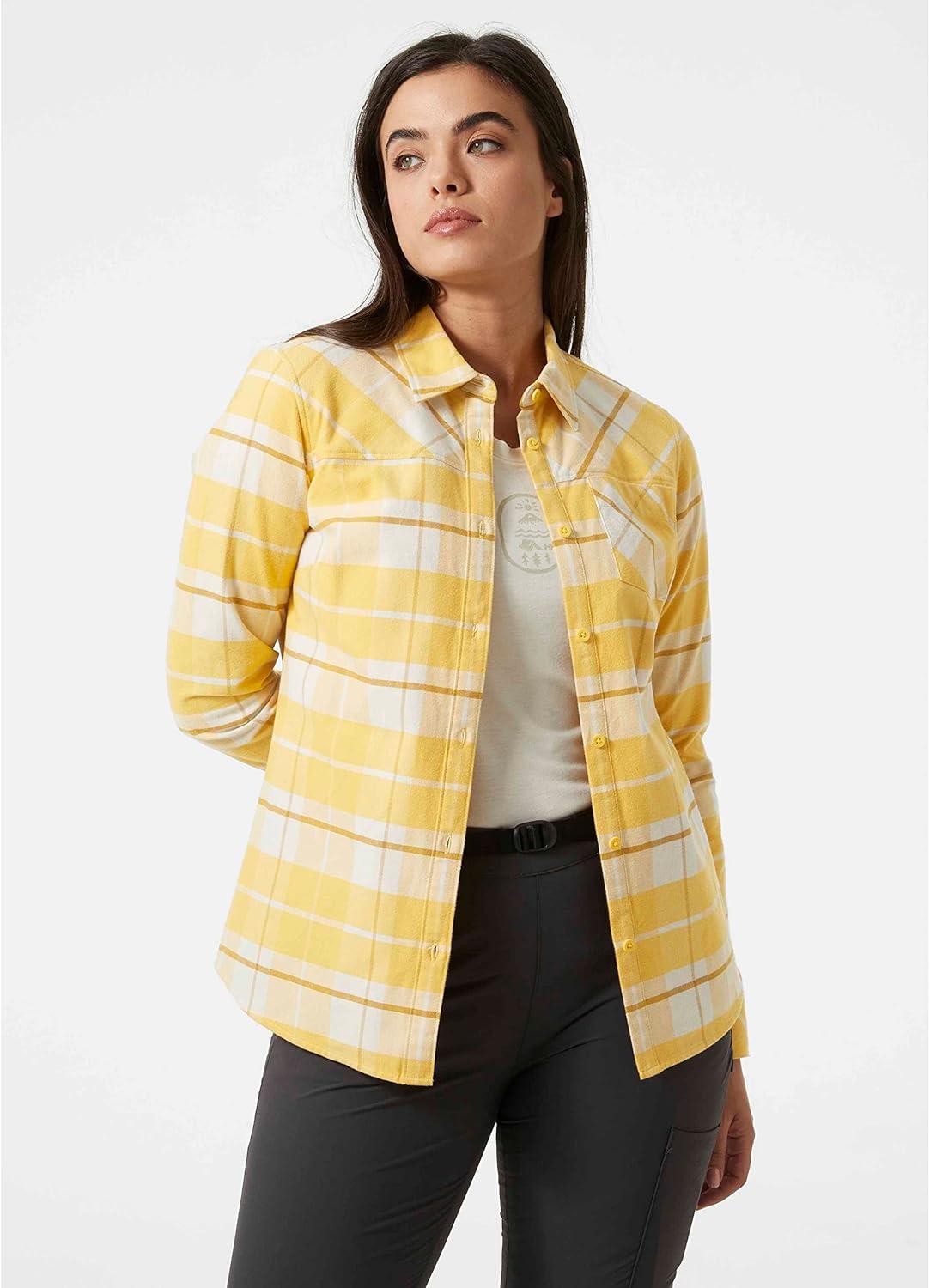 image:imageHellyHansen Womens Classic Check Ls Shirt341 Honeycomb