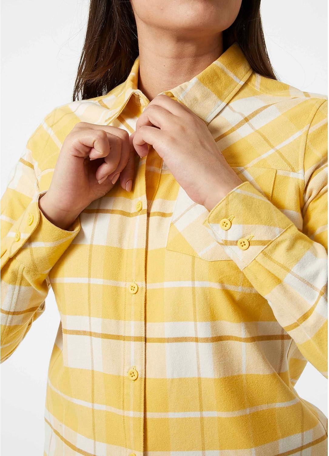 image:imageHellyHansen Womens Classic Check Ls Shirt341 Honeycomb