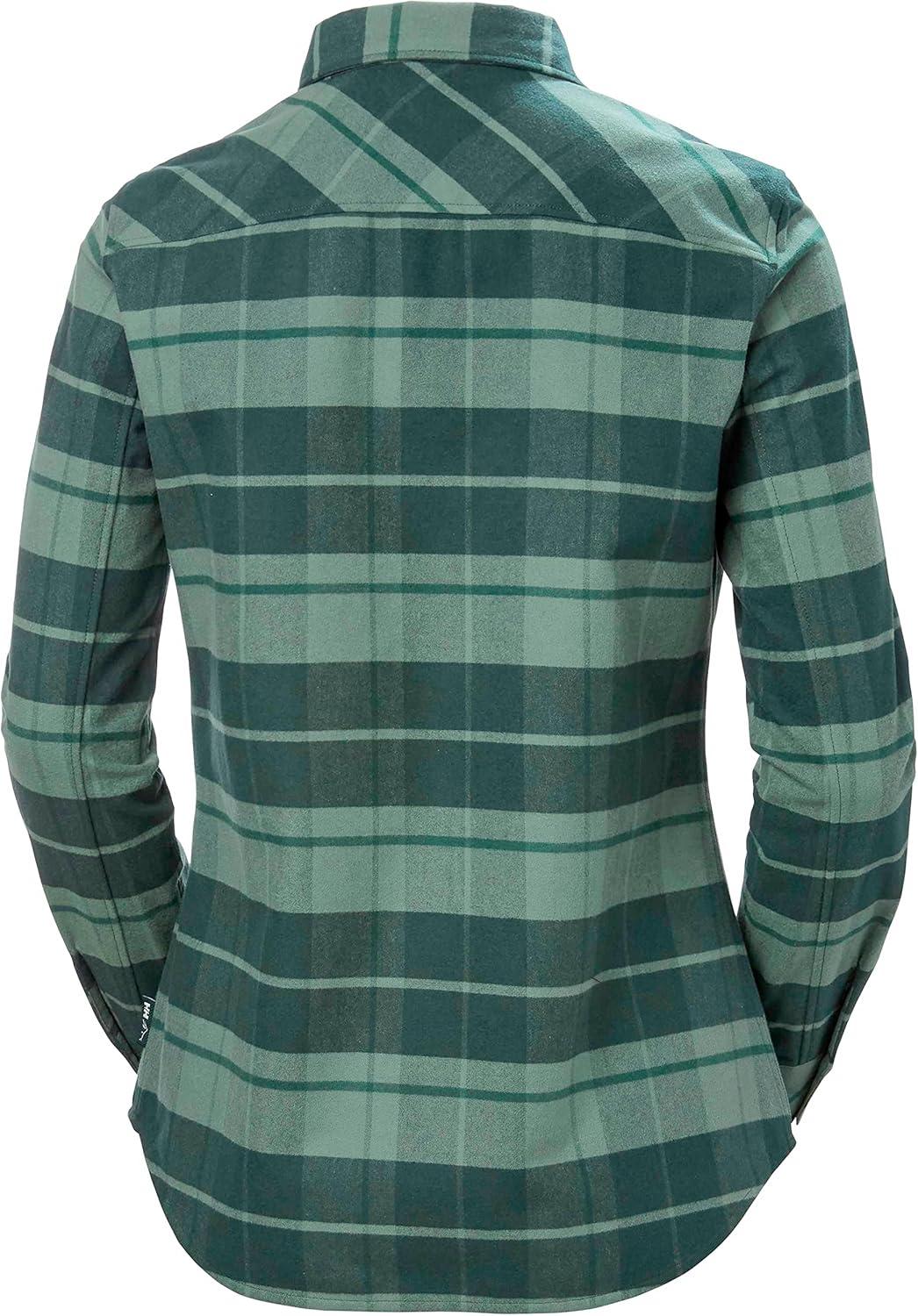image:imageHellyHansen Womens Classic Check Ls Shirt495 Darkest Spruce