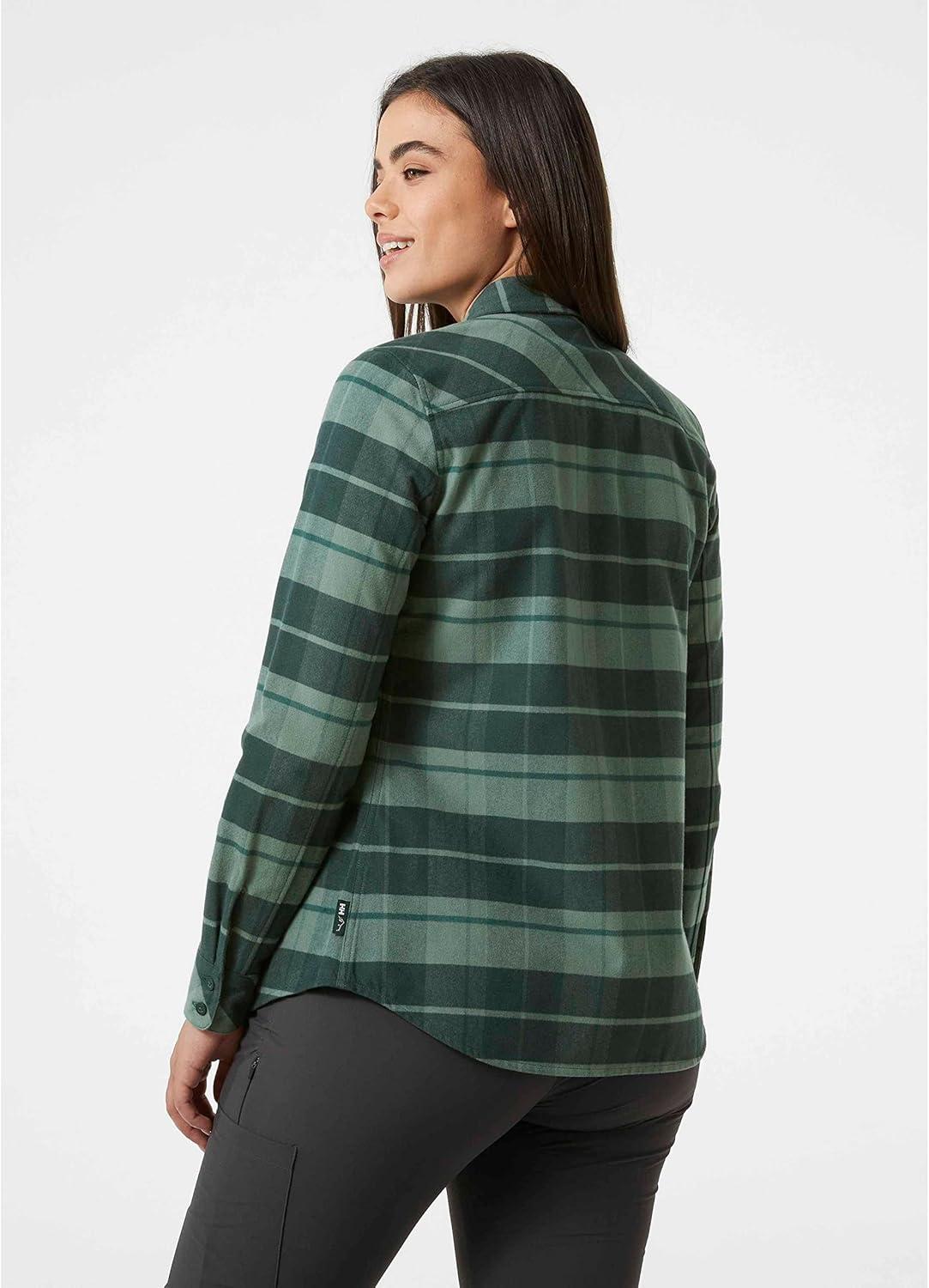 image:imageHellyHansen Womens Classic Check Ls Shirt495 Darkest Spruce