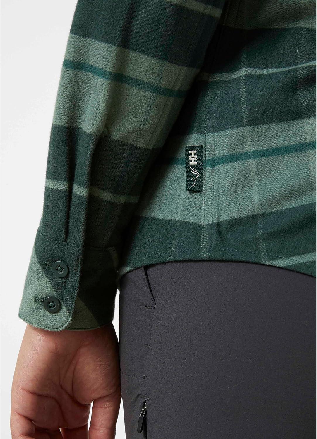 image:imageHellyHansen Womens Classic Check Ls Shirt495 Darkest Spruce