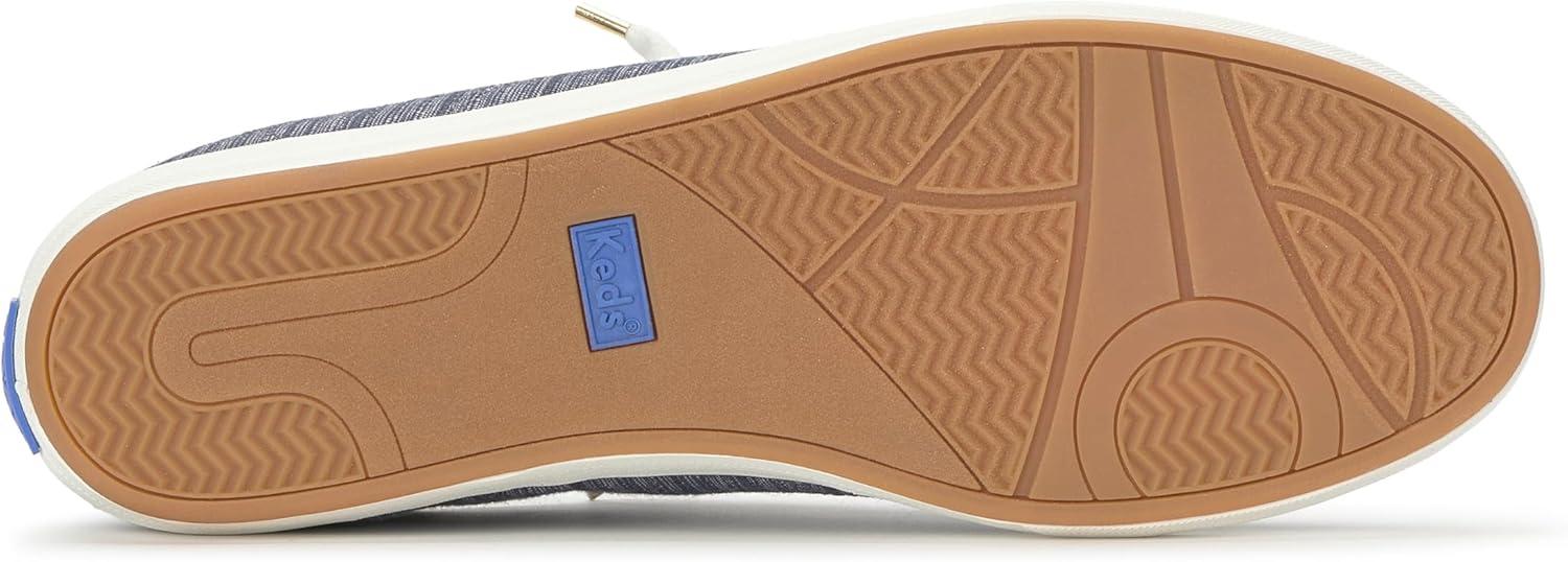 image:imageKeds Womens Center III SliponBlueStripe Chambray