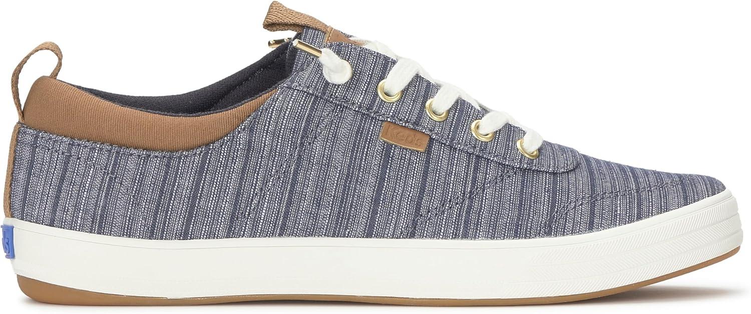 image:imageKeds Womens Center III SliponBlueStripe Chambray