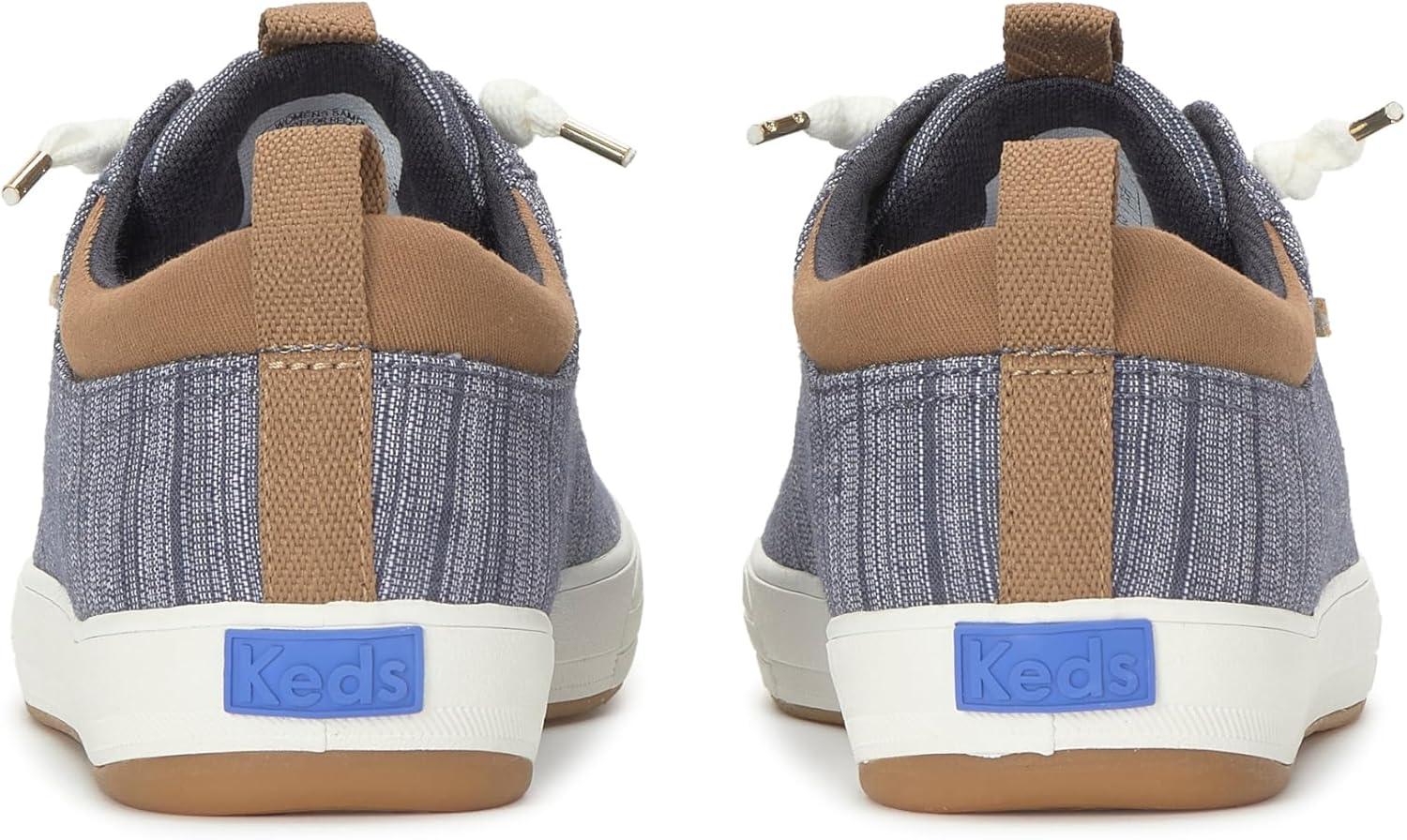 image:imageKeds Womens Center III SliponBlueStripe Chambray