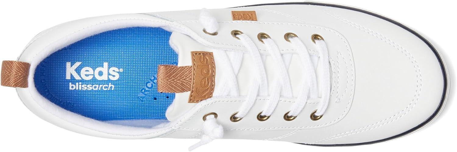 image:imageKeds Womens Center III SliponWhiteNavy Leather