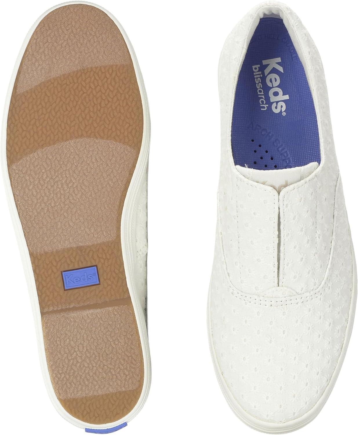 image:imageKeds Womens Champion Round Toe SliponSnow White Eyelet