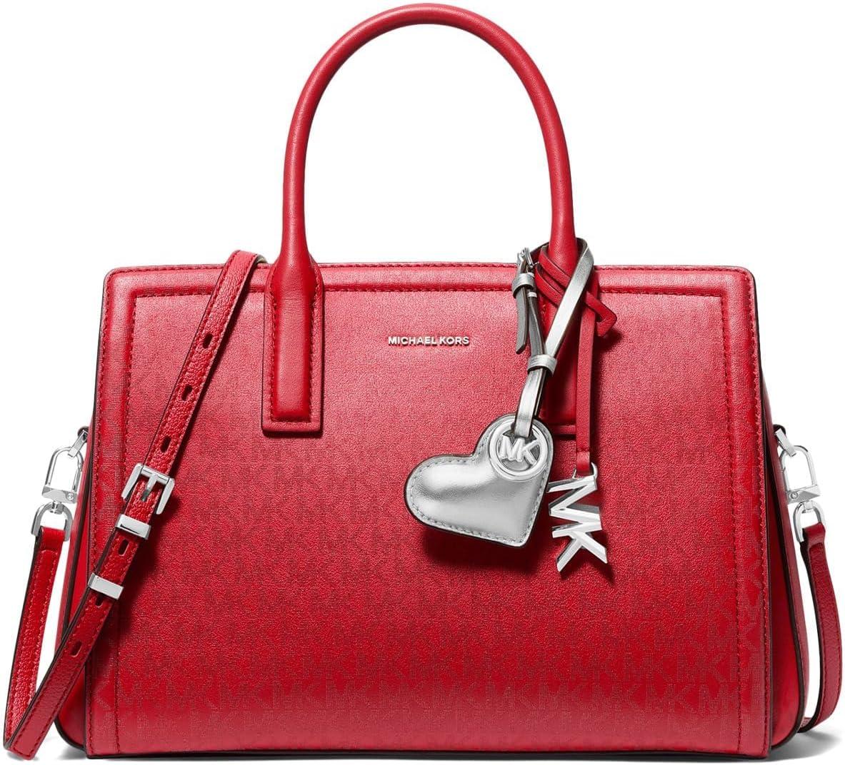 image:imageMichael Kors Novelty Metallic Puffy Heart Charm Silver