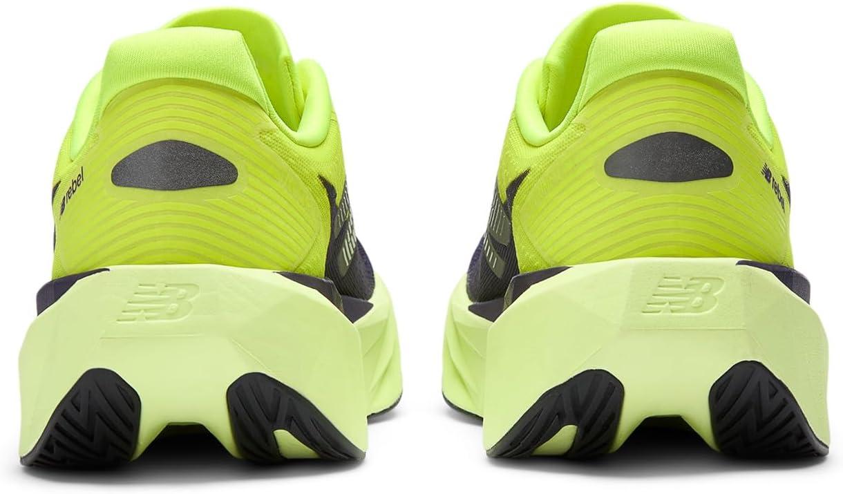 image:imageNew Balance Womens FuelCell Rebel V5 Running ShoesAlkaline GreenBoysenberry
