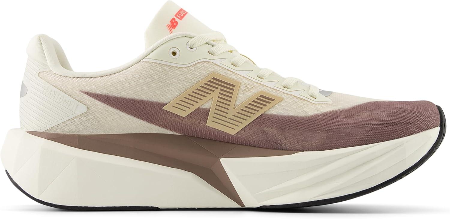 image:imageNew Balance Womens FuelCell Rebel V5 Running ShoesAngoraEarth ShadowSea Salt