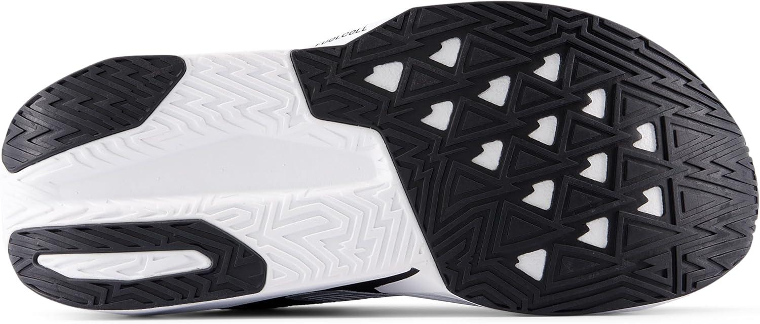image:imageNew Balance Womens FuelCell Rebel V5 Running ShoesBlackWhiteSilver Metallic