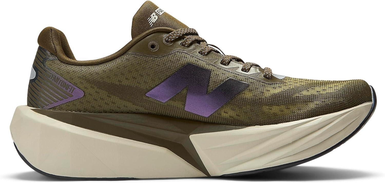 image:imageNew Balance Womens FuelCell Rebel V5 Running ShoesWoodlandShipyardSilver Metallic