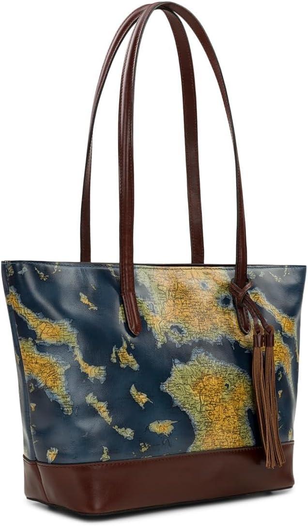 image:imagePatricia Nash womens Verzi Tote WTasselGreek Map 932