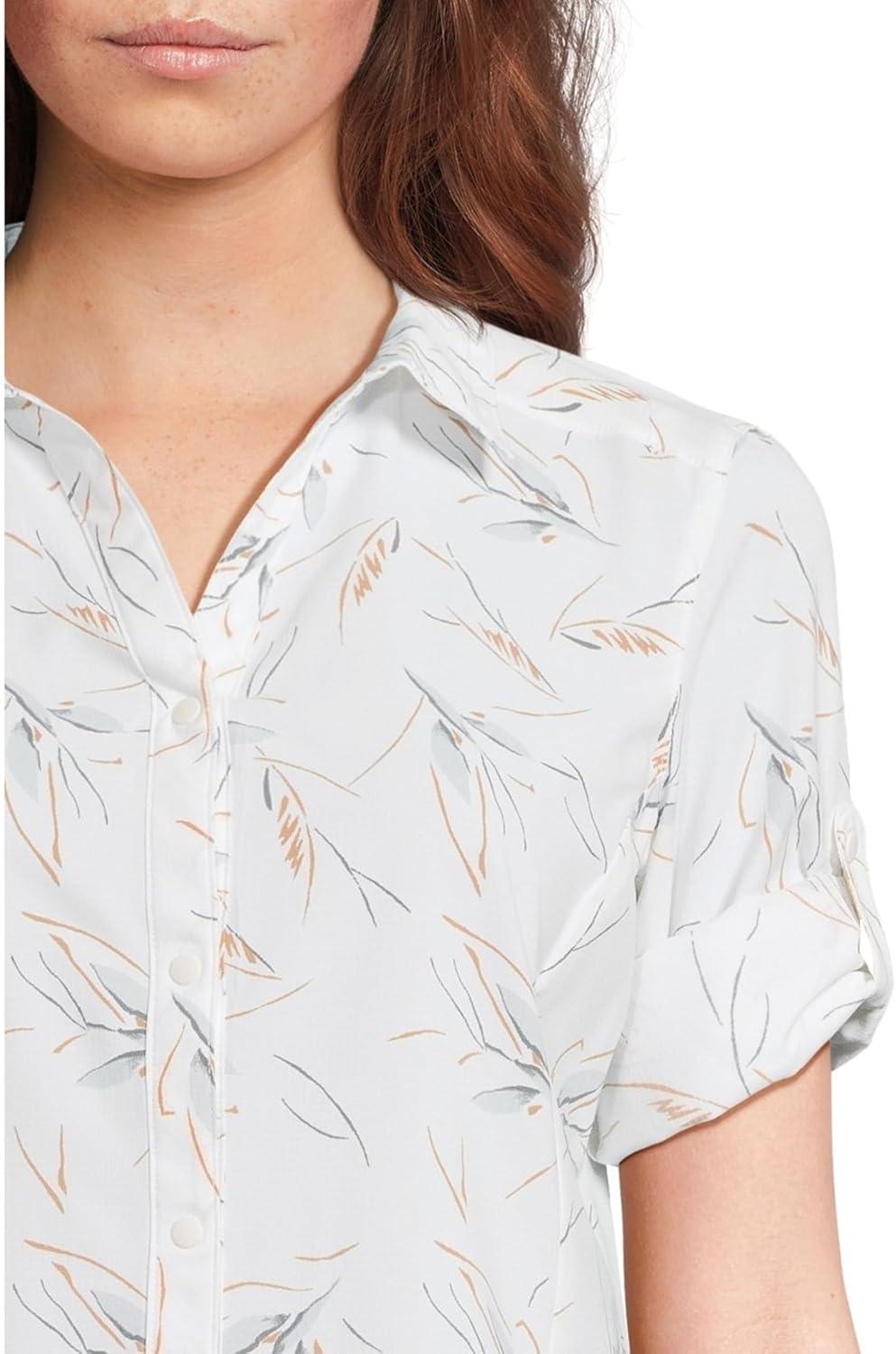 image:imageRoyal Robbins Womens Expedition Pro 34 SleeveIvory Caswell Print