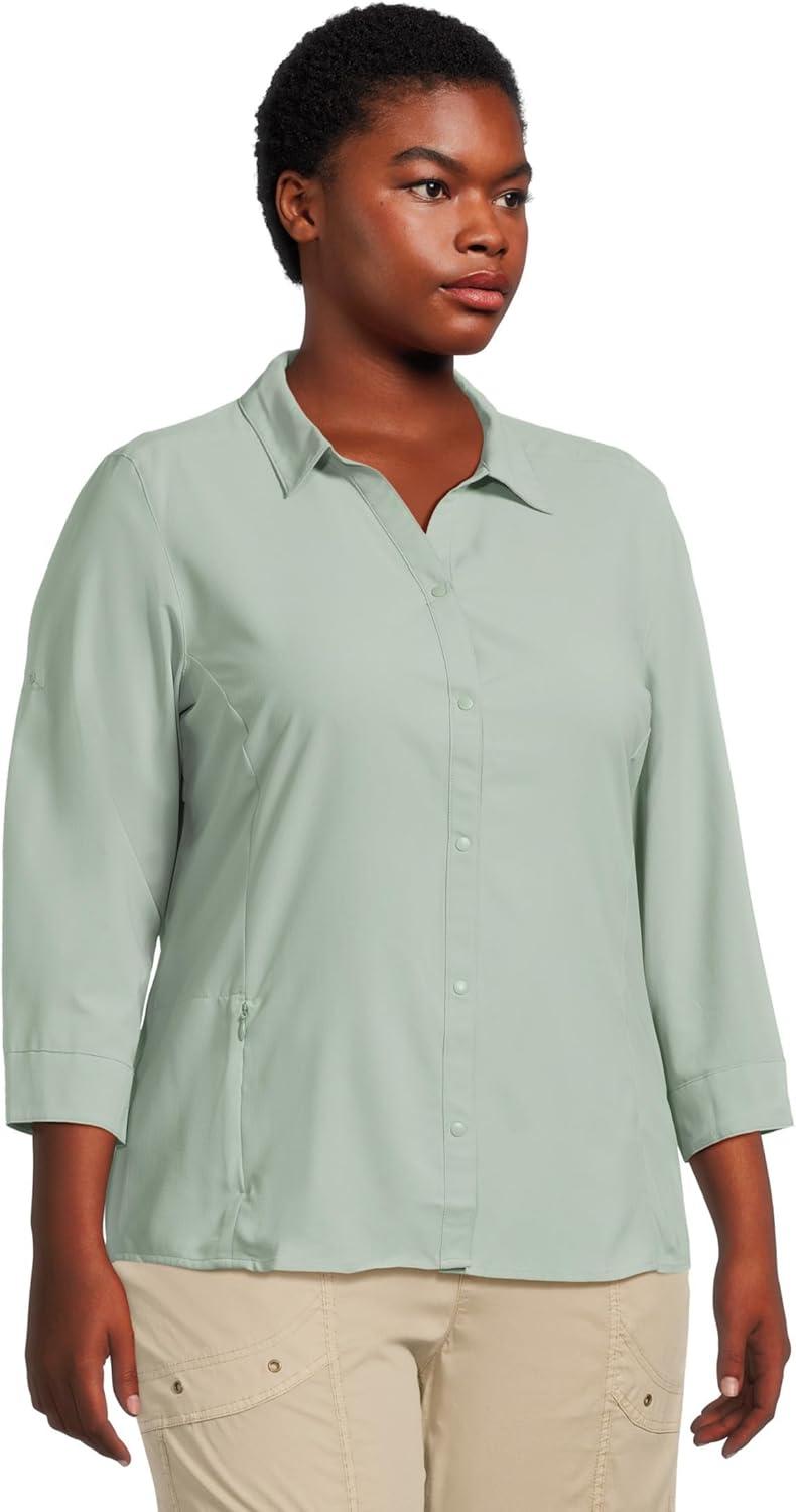 image:imageRoyal Robbins Womens Expedition Pro 34 SleeveSage Leaf