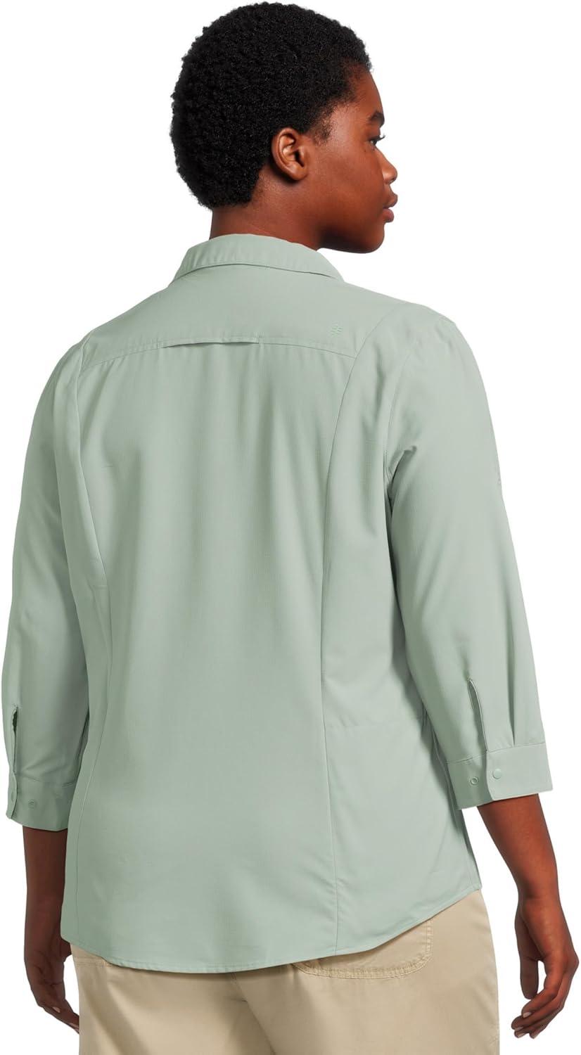 image:imageRoyal Robbins Womens Expedition Pro 34 SleeveSage Leaf