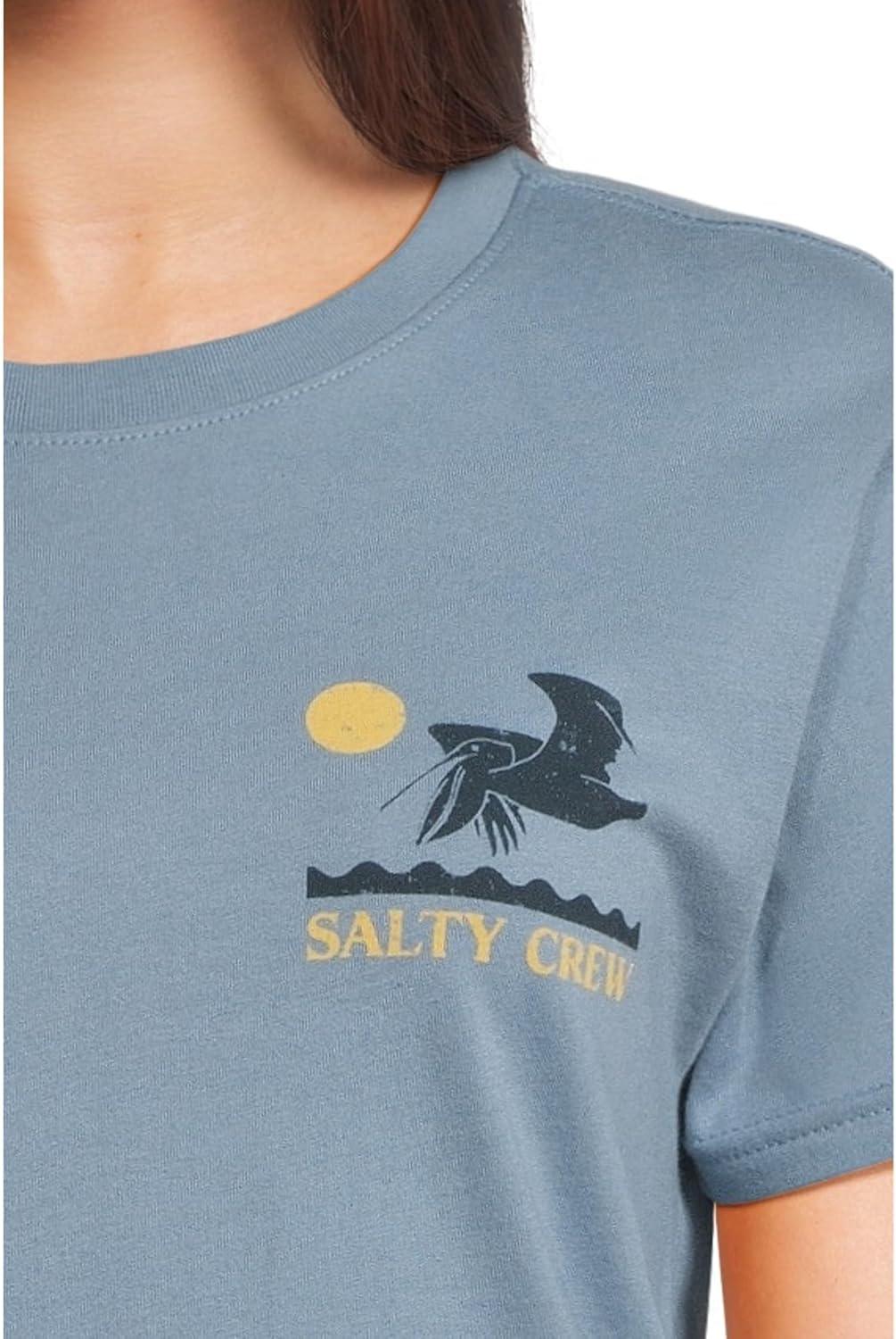 image:imageSalty Crew Womens Lunch Time Boyfriend TeeDusty Blue