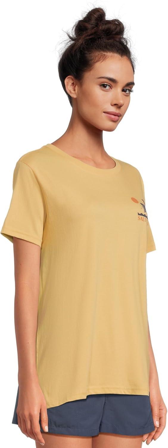 image:imageSalty Crew Womens Lunch Time Boyfriend TeeDusty Gold