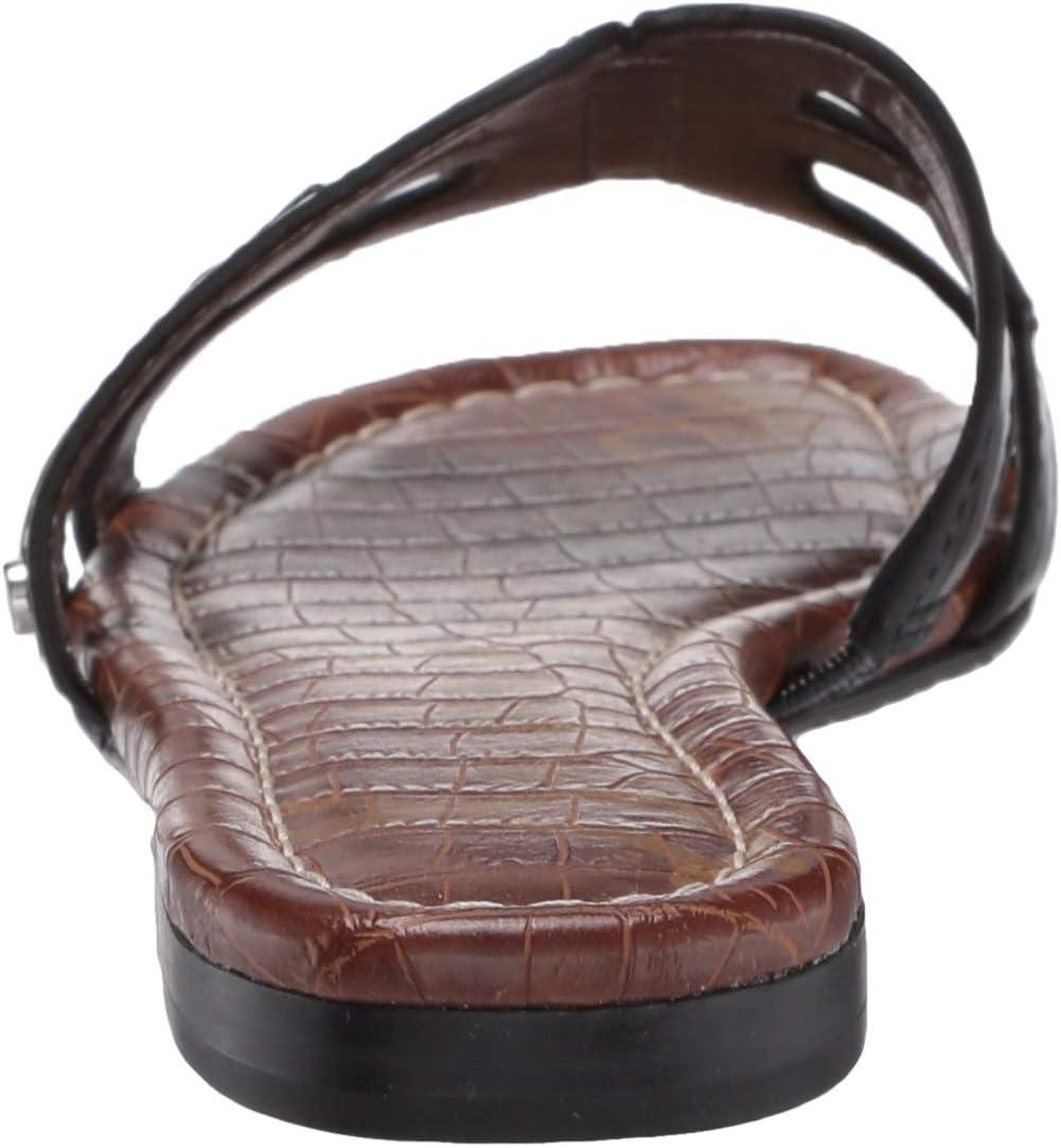 image:imageSam Edelman Womens Bay Flat SandalBlack Patent