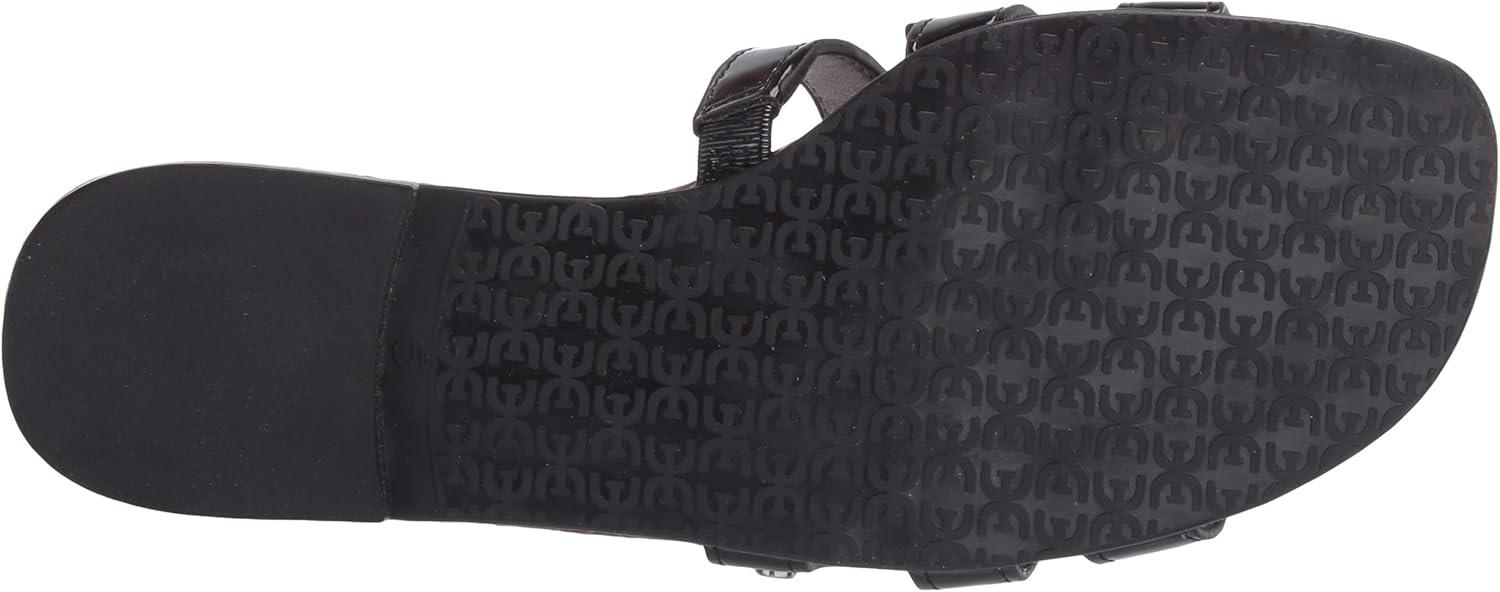 image:imageSam Edelman Womens Bay Flat SandalBlack Patent