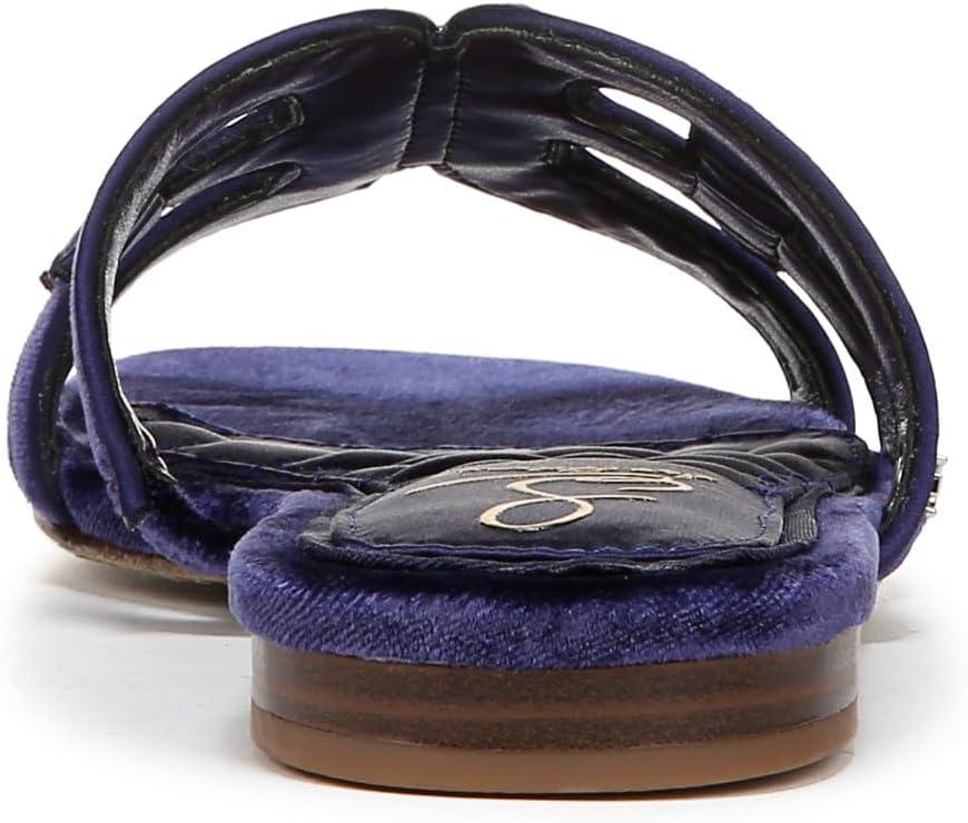 image:imageSam Edelman Womens Bay Flat SandalDark Winter Violet Velvet