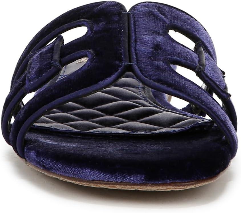 image:imageSam Edelman Womens Bay Flat SandalDark Winter Violet Velvet