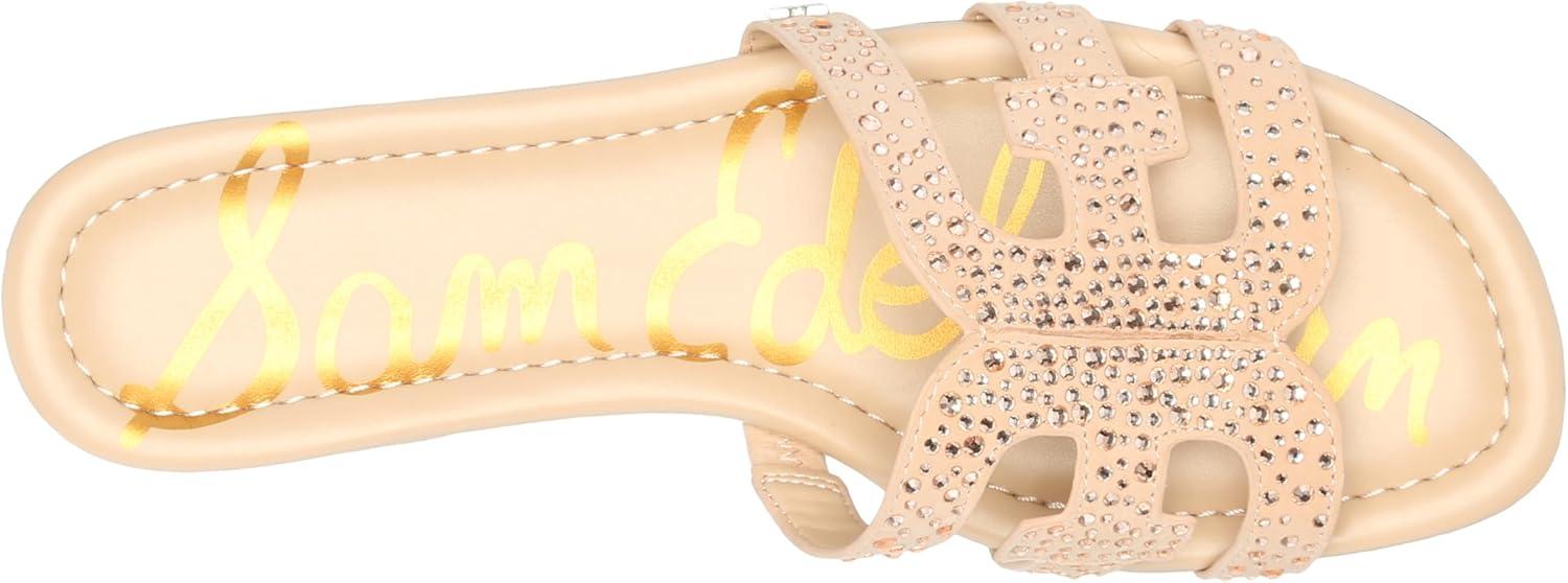 image:imageSam Edelman Womens Bay Flat SandalVintage Pink Suede Gem