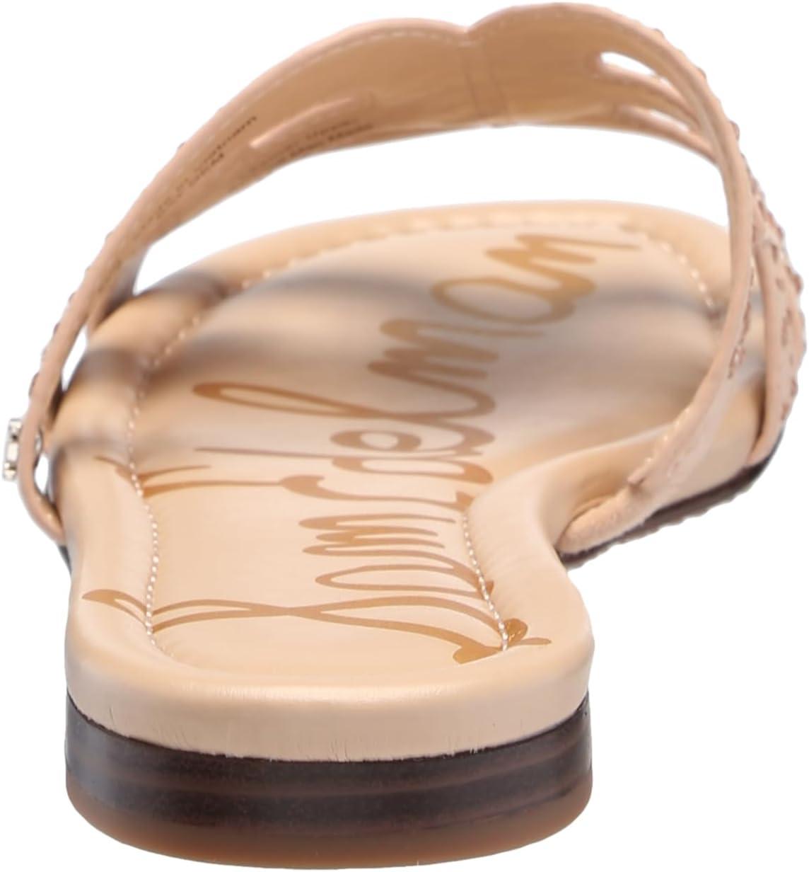 image:imageSam Edelman Womens Bay Flat SandalVintage Pink Suede Gem