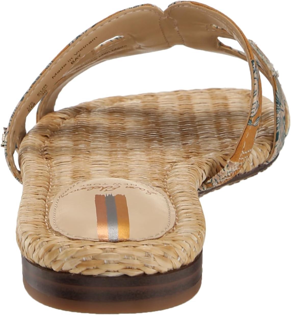 image:imageSam Edelman Womens Bay Flat SandalWashed Marigold Multi