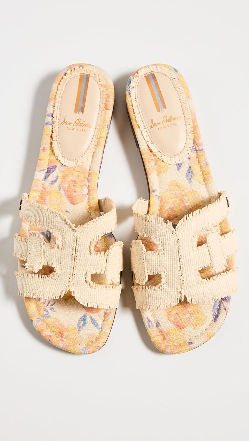 image:imageSam Edelman Womens Bay Flat SandalWheat Fray