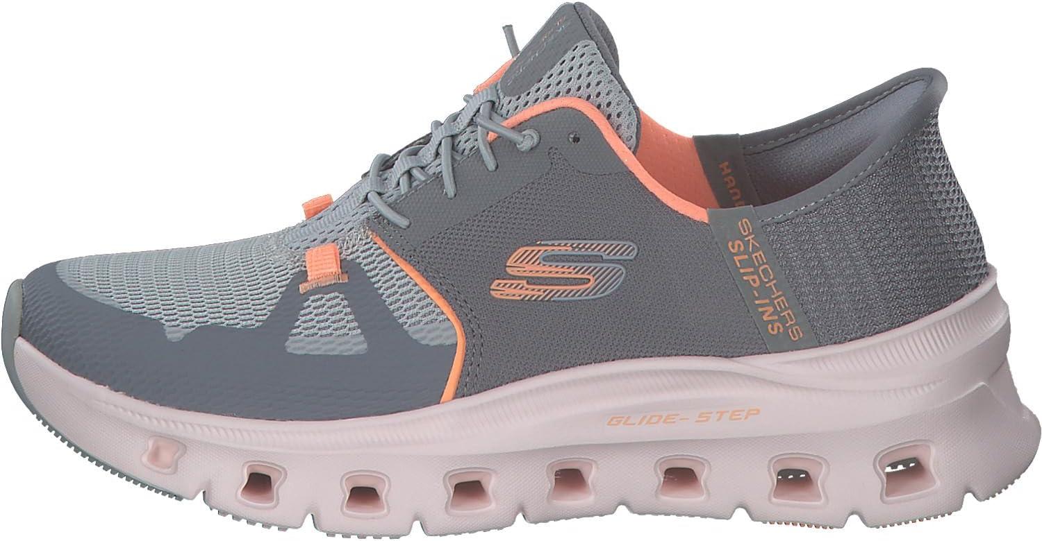image:imageSkechers Womens GlideStep Pro Hands Free Slipins ShoesGyorgrayOrange