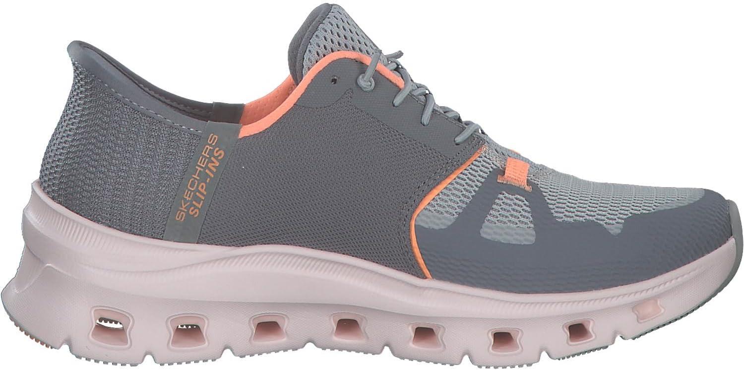 image:imageSkechers Womens GlideStep Pro Hands Free Slipins ShoesGyorgrayOrange
