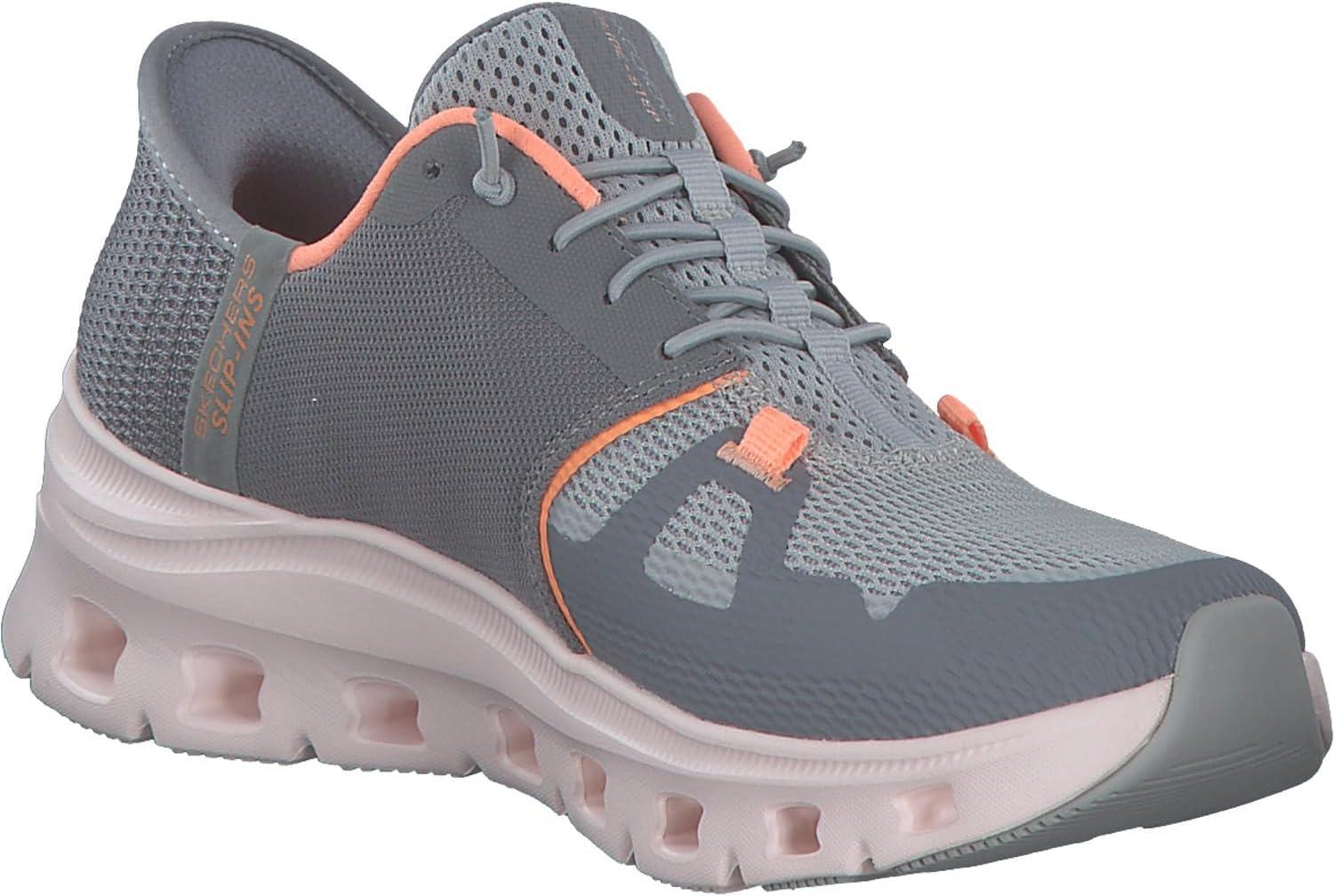image:imageSkechers Womens GlideStep Pro Hands Free Slipins ShoesGyorgrayOrange