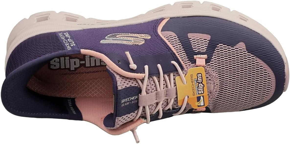 image:imageSkechers Womens GlideStep Pro Hands Free Slipins ShoesPurplecoral